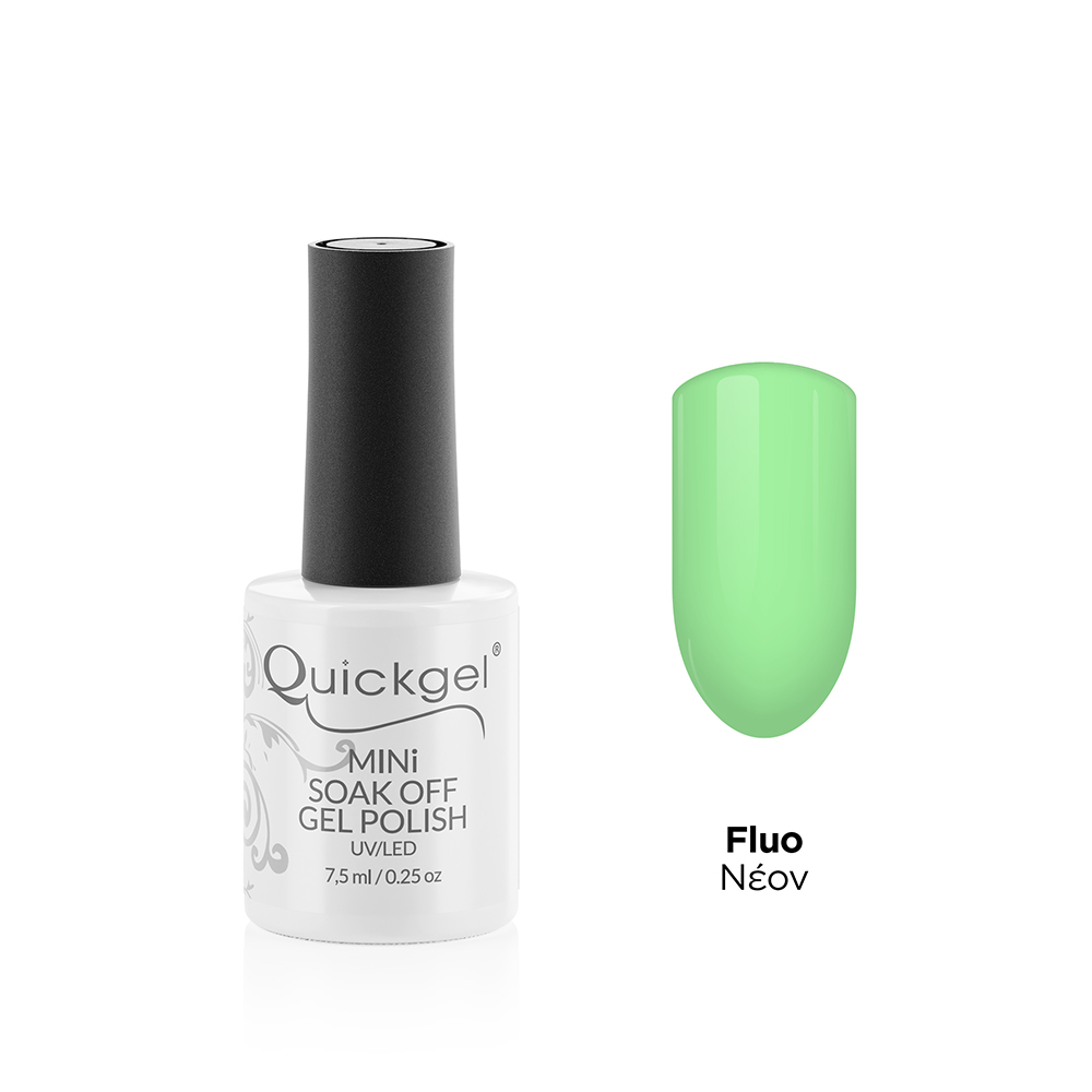 Quickgel No 520 - Avocado - Ημιμόνιμο Βερνίκι - 7,5 ml